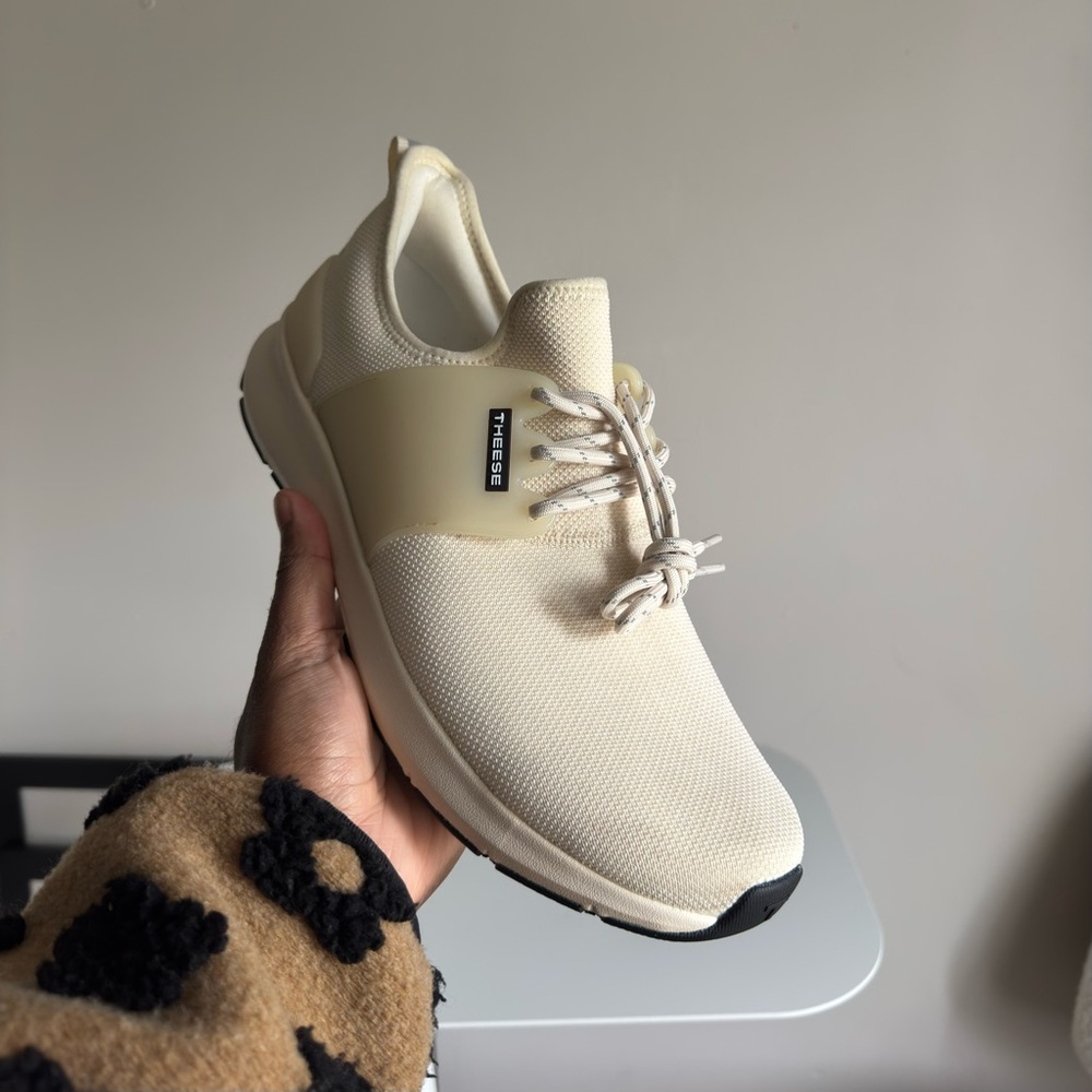 Cream Athletic Sneakers